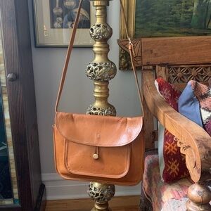 Vintage Genuine Leather Commuter Satchel